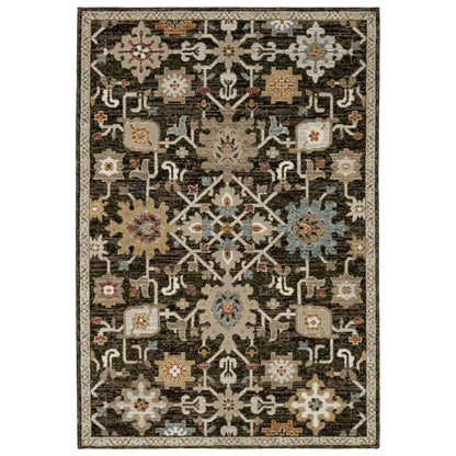 Andorra 2396B Brown Oriental Rug