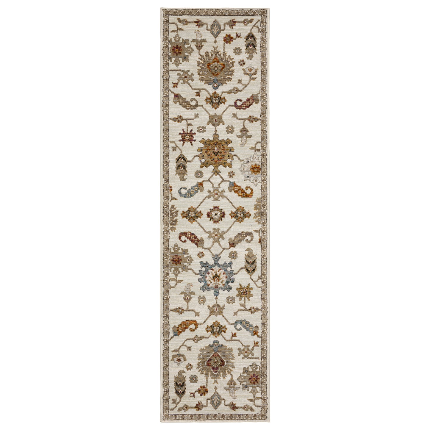 Andorra 2419B Ivory Oriental Rug
