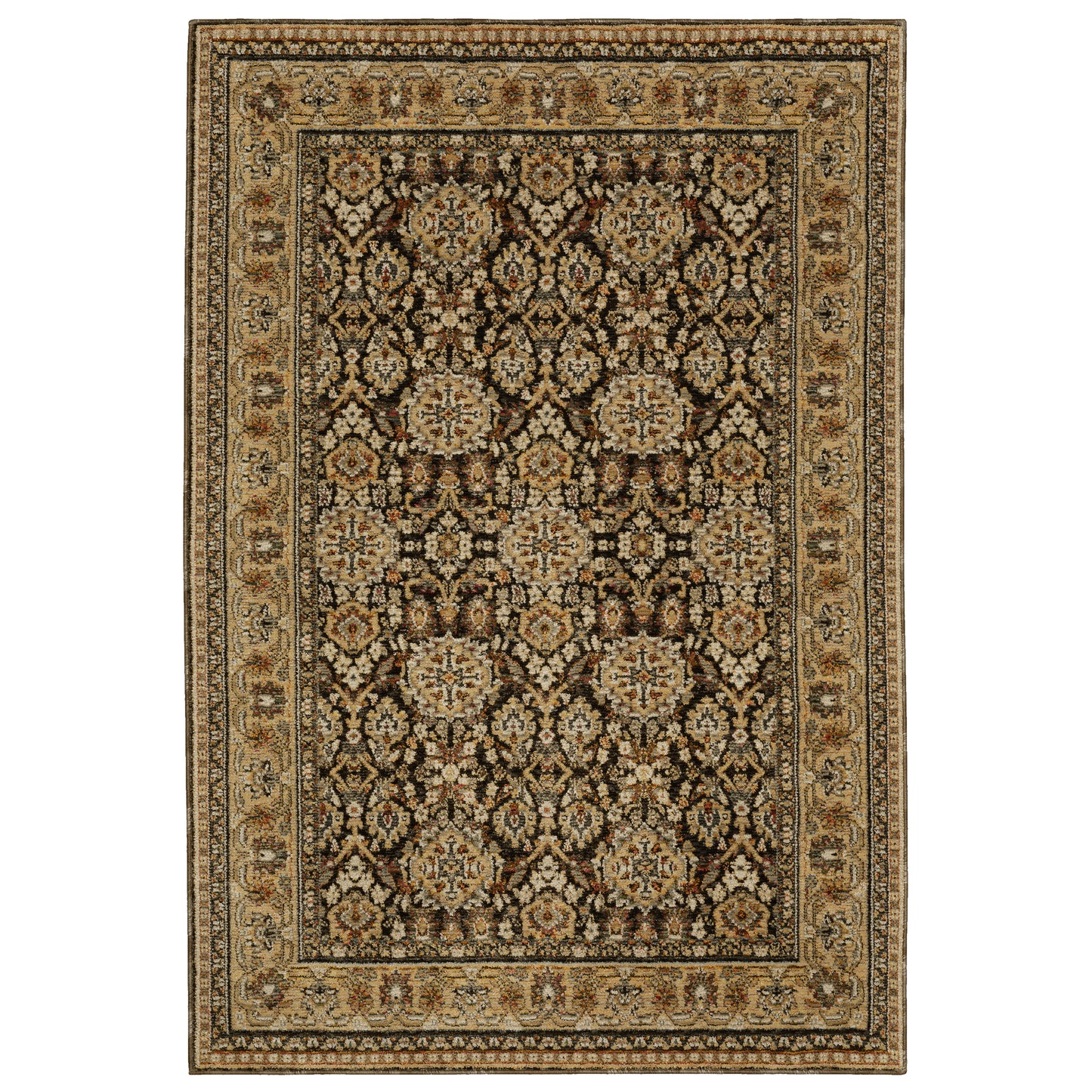 Andorra 2431A Brown Oriental Rug