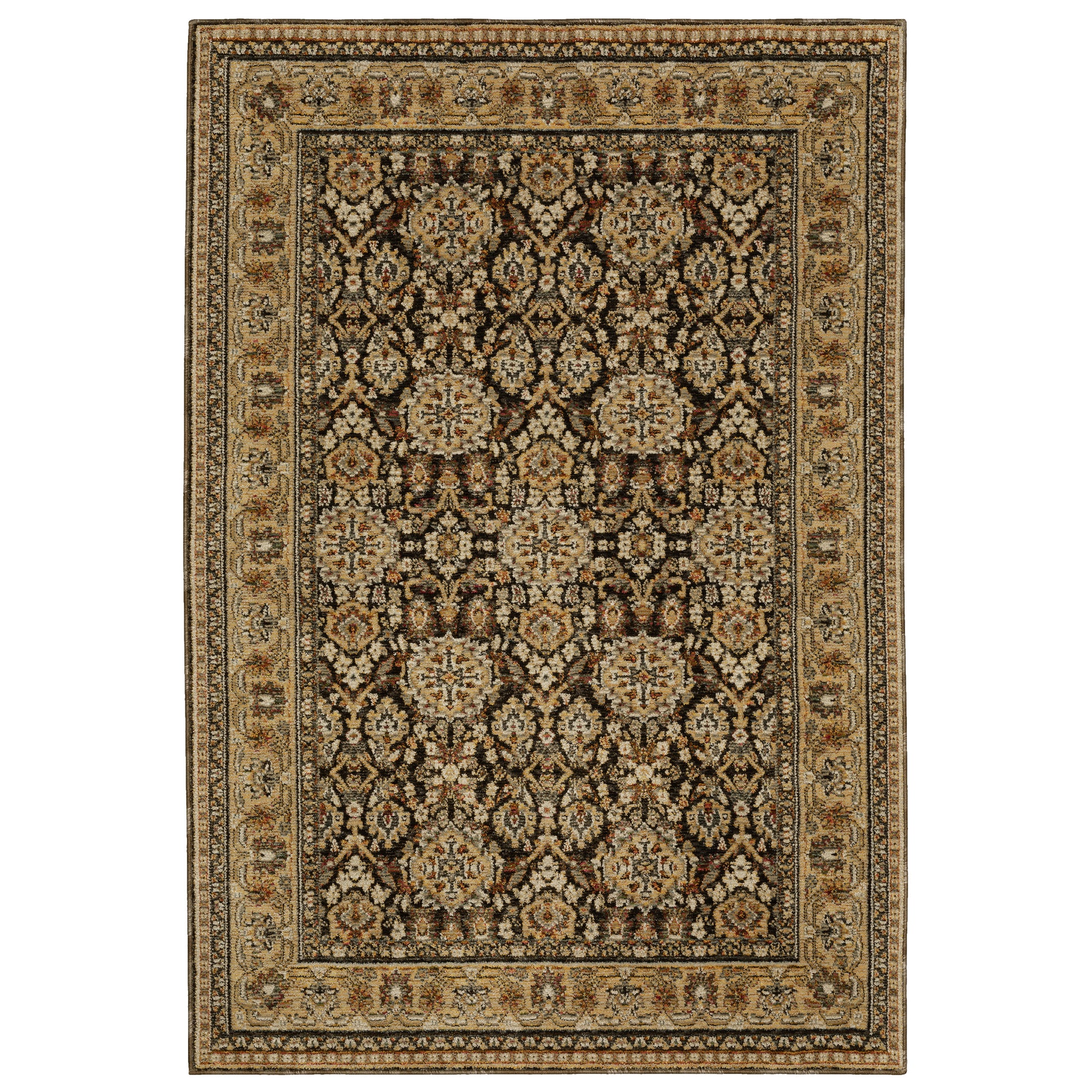 Andorra 2431A Brown Oriental Rug
