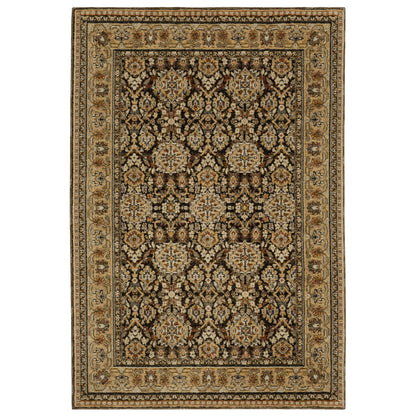 Andorra 2431A Brown Oriental Rug