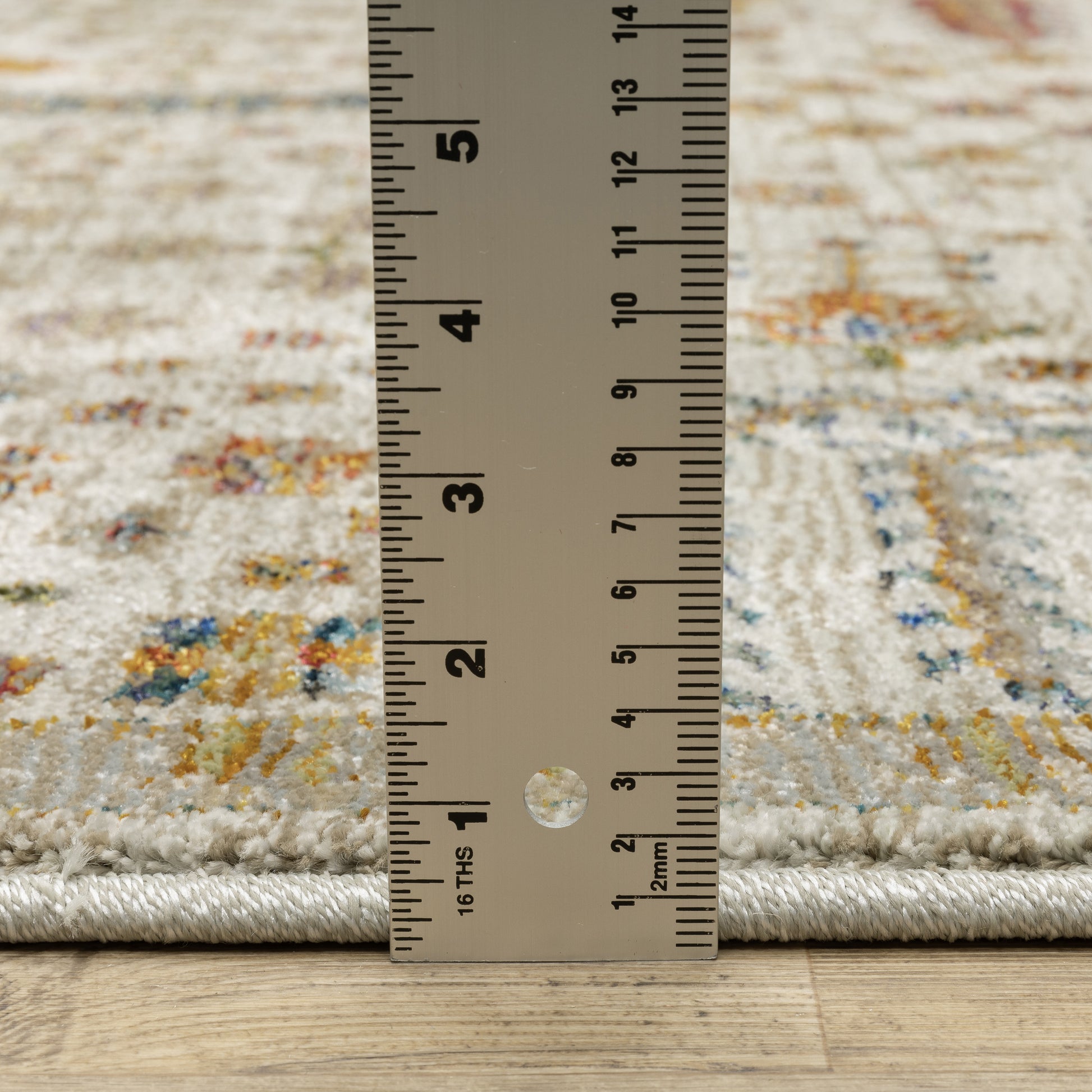 Andorra Botanical Ivory/ Multi Floral Cut Pile Rug