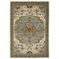 Andorra 2451B Ivory Medallion Rug