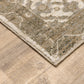 Andorra 298C0 Beige Medallion Rug