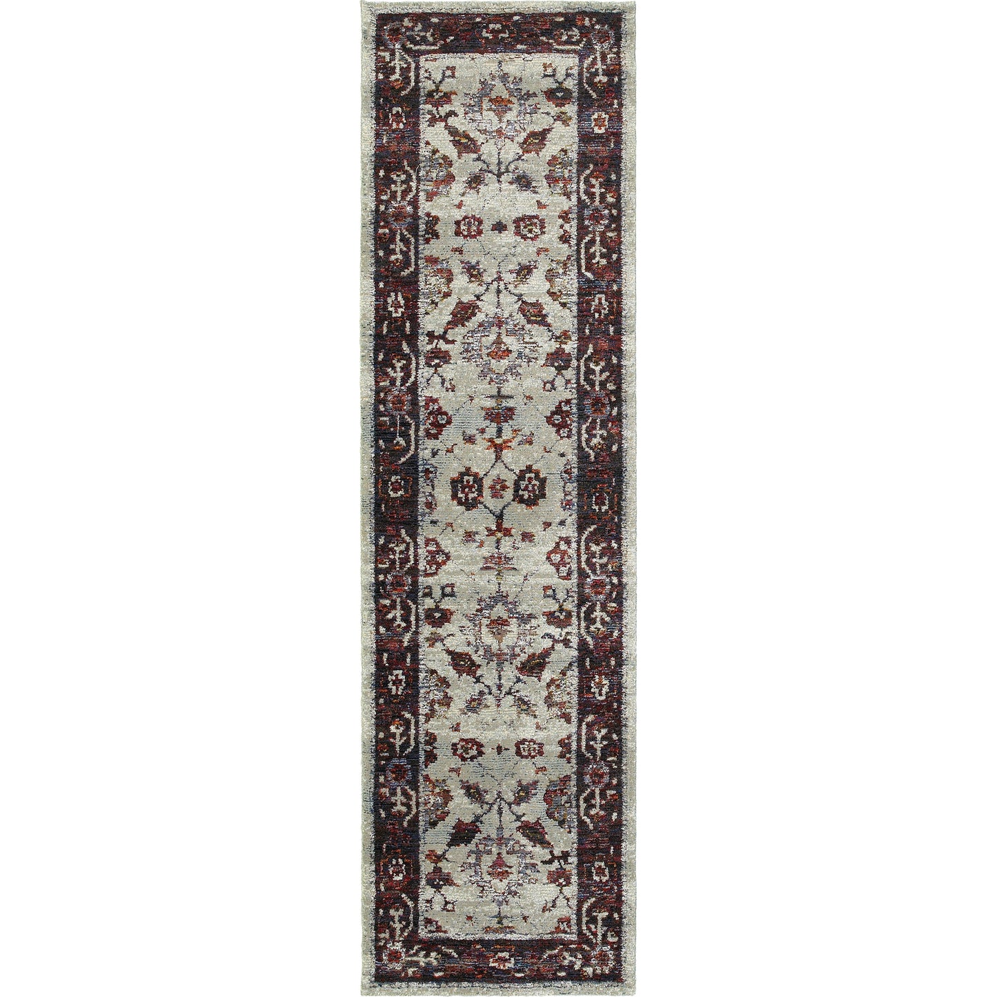 Andorra 6842D Stone Oriental Rug