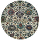 Andorra 7129A Stone Oriental Rug