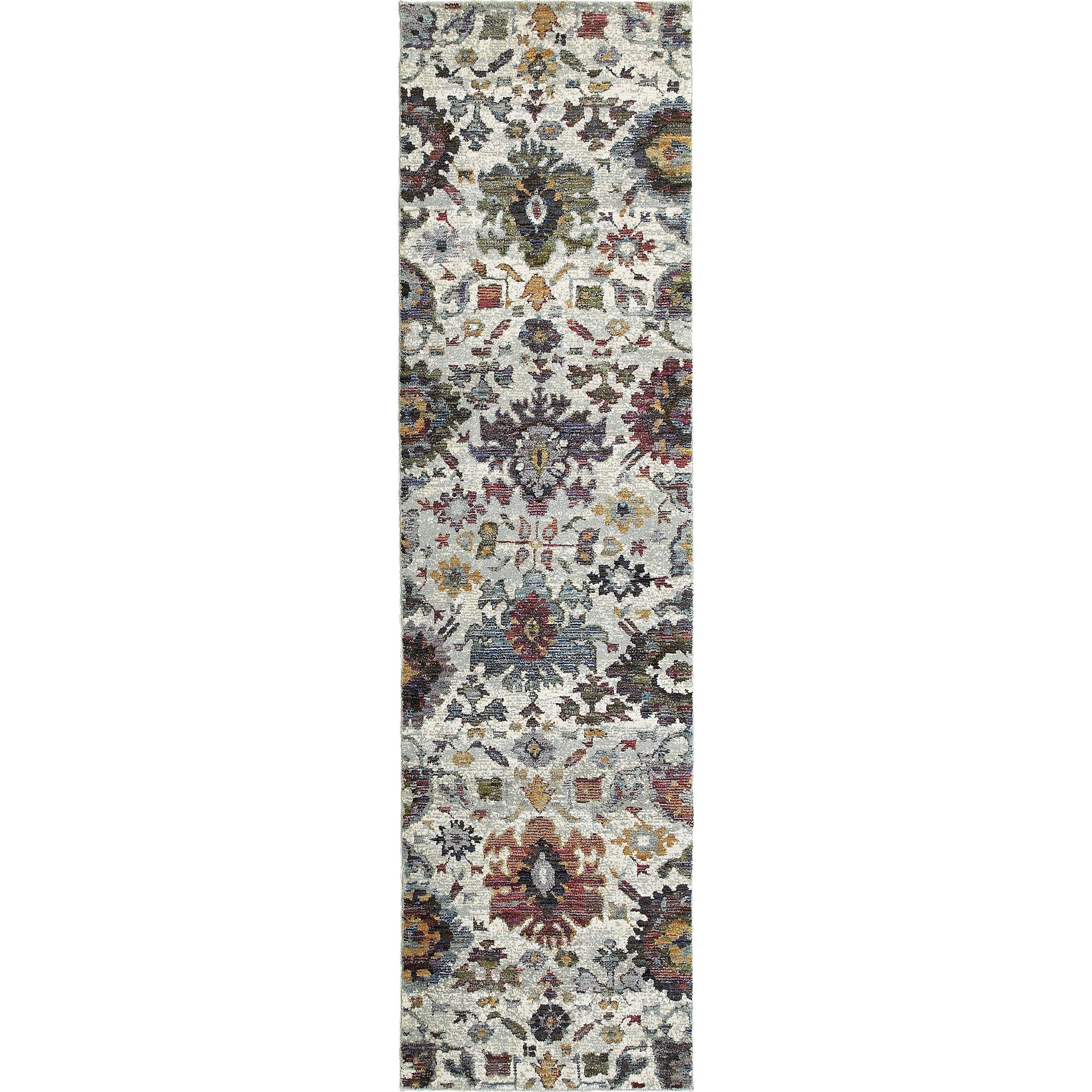 Andorra 7129A Stone Oriental Rug