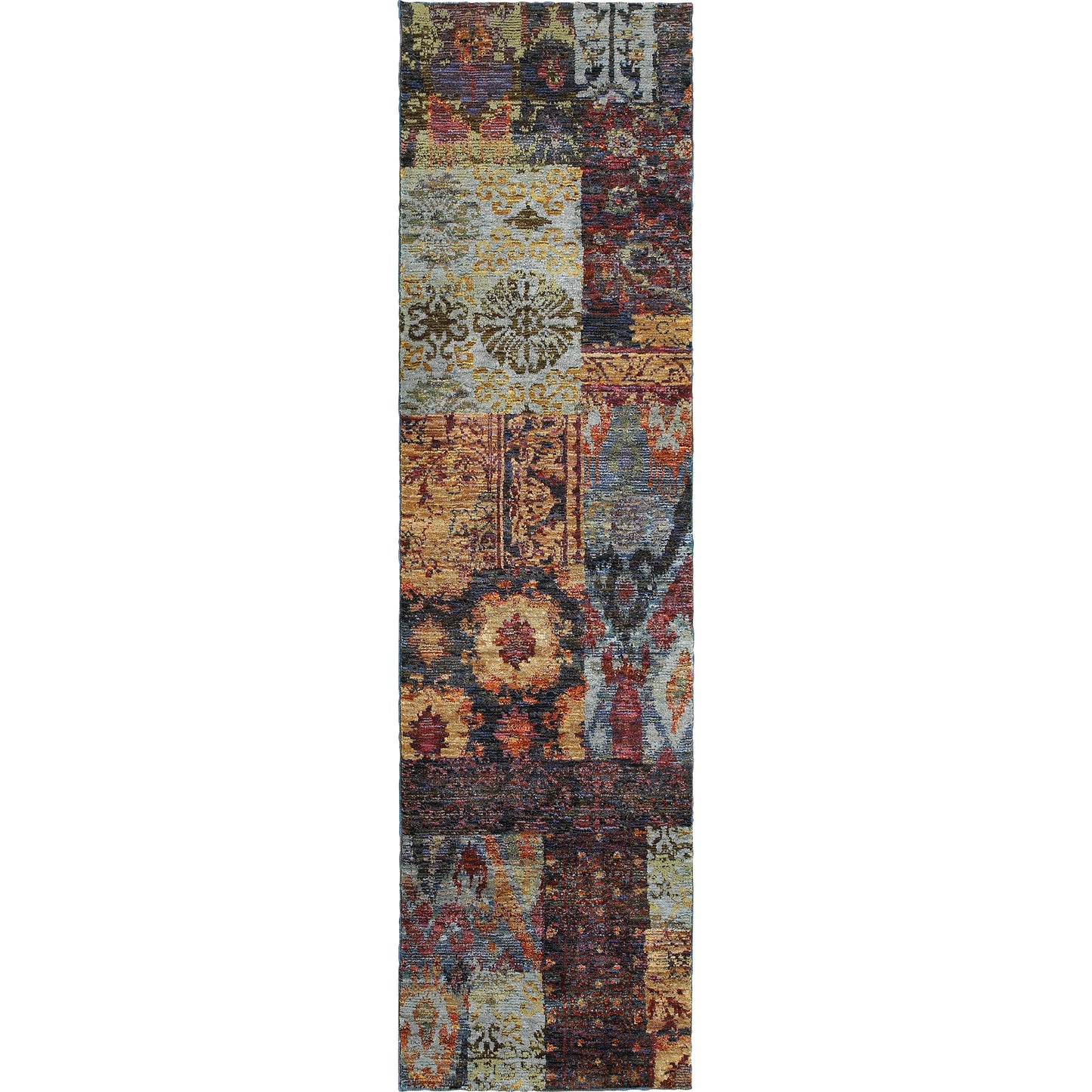 Andorra 7137A Multi Ikat Rug