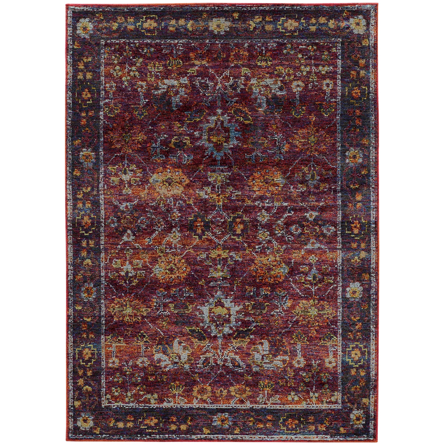 Andorra 7153A Red Oriental Rug
