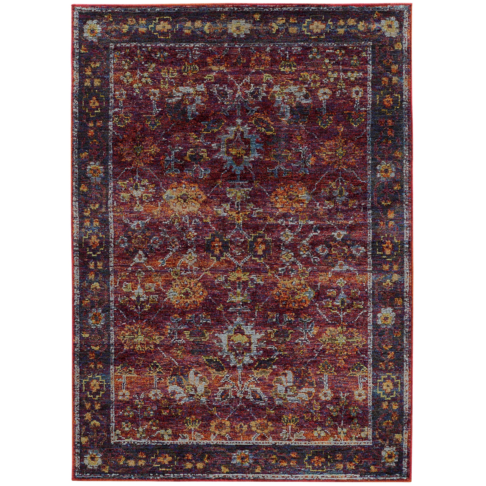 Andorra 7153A Red Oriental Rug