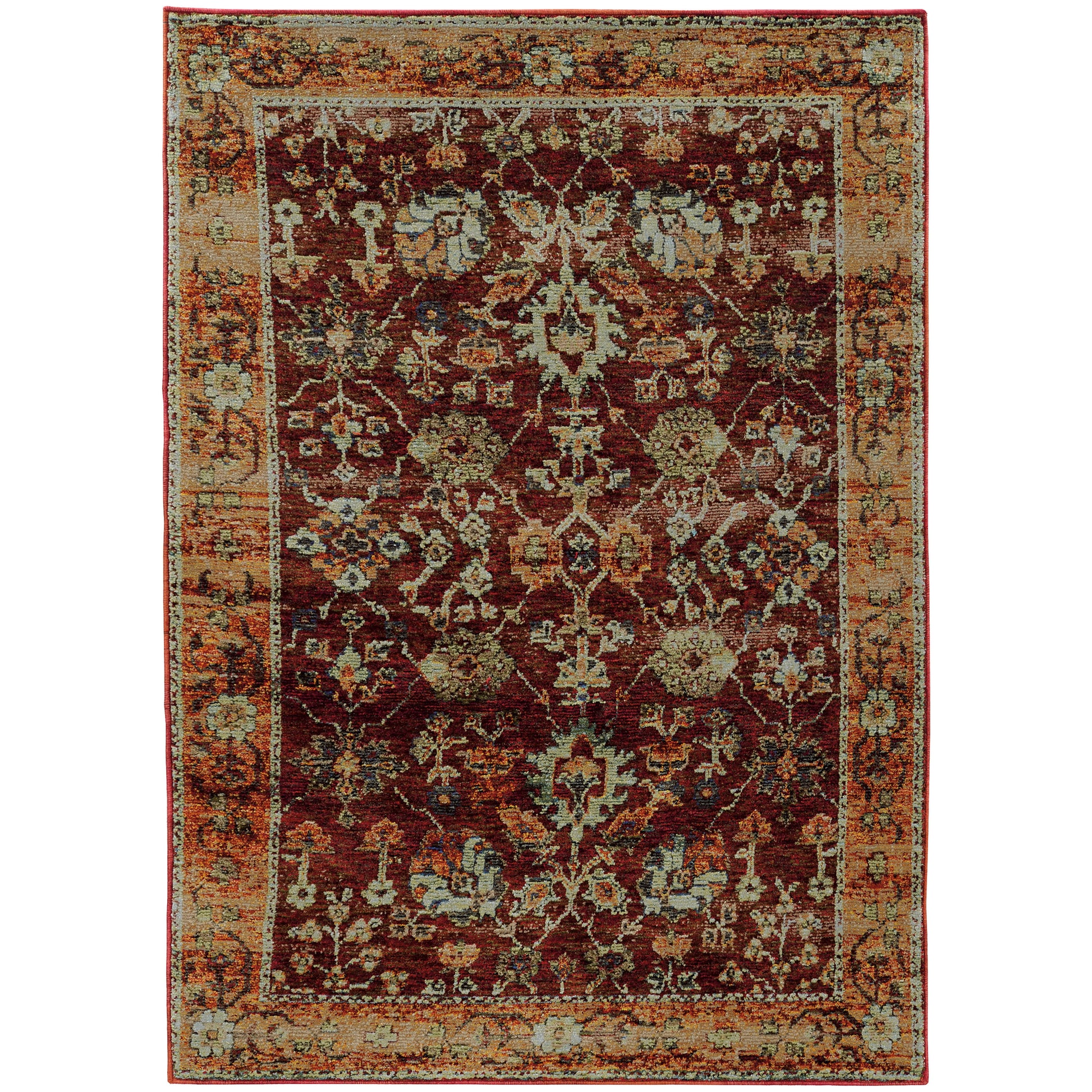 Andorra 7154A Red Oriental Rug