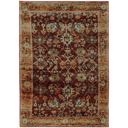 Andorra 7154A Red Oriental Rug