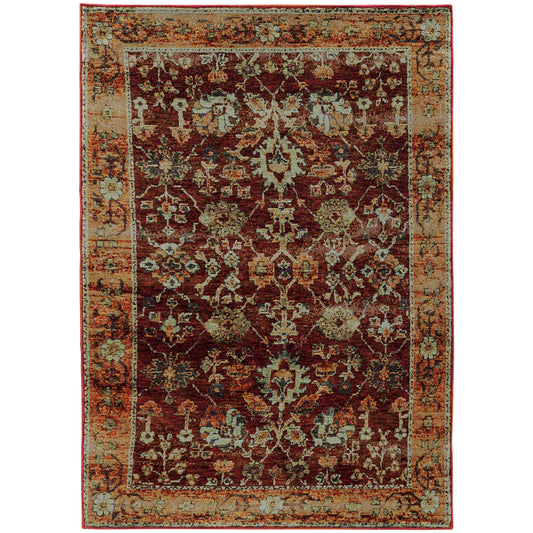 Andorra 7154A Red Oriental Rug