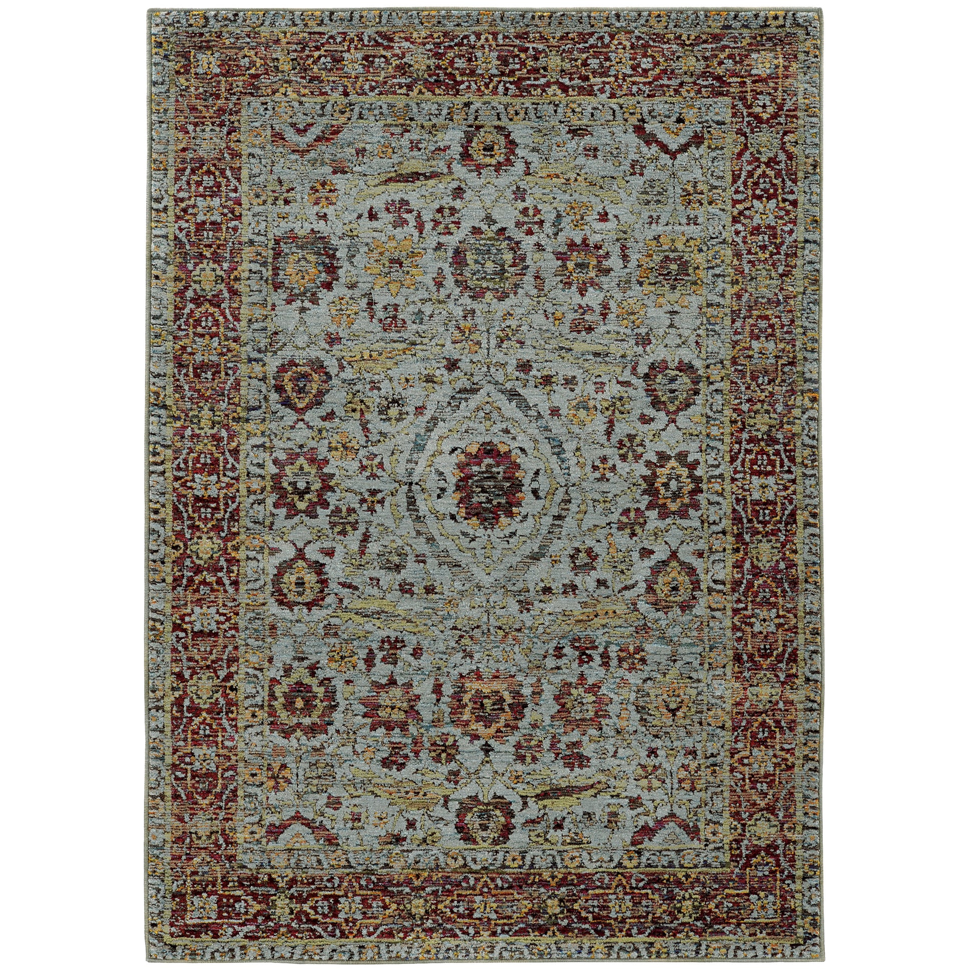 Andorra 7155A Blue Oriental Rug