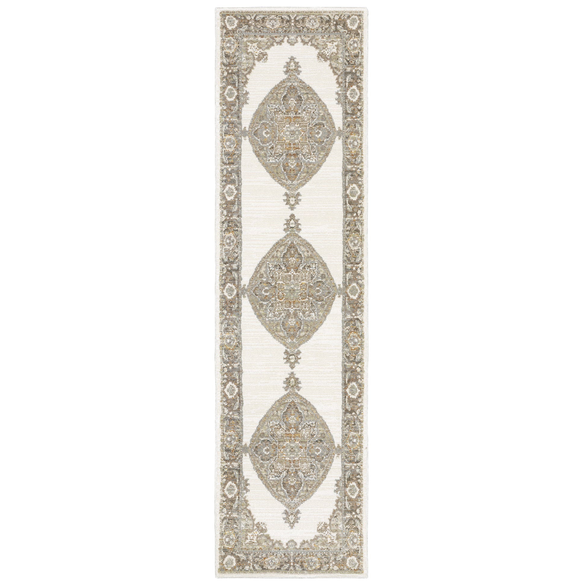 Andorra 7939D Beige Medallion Rug
