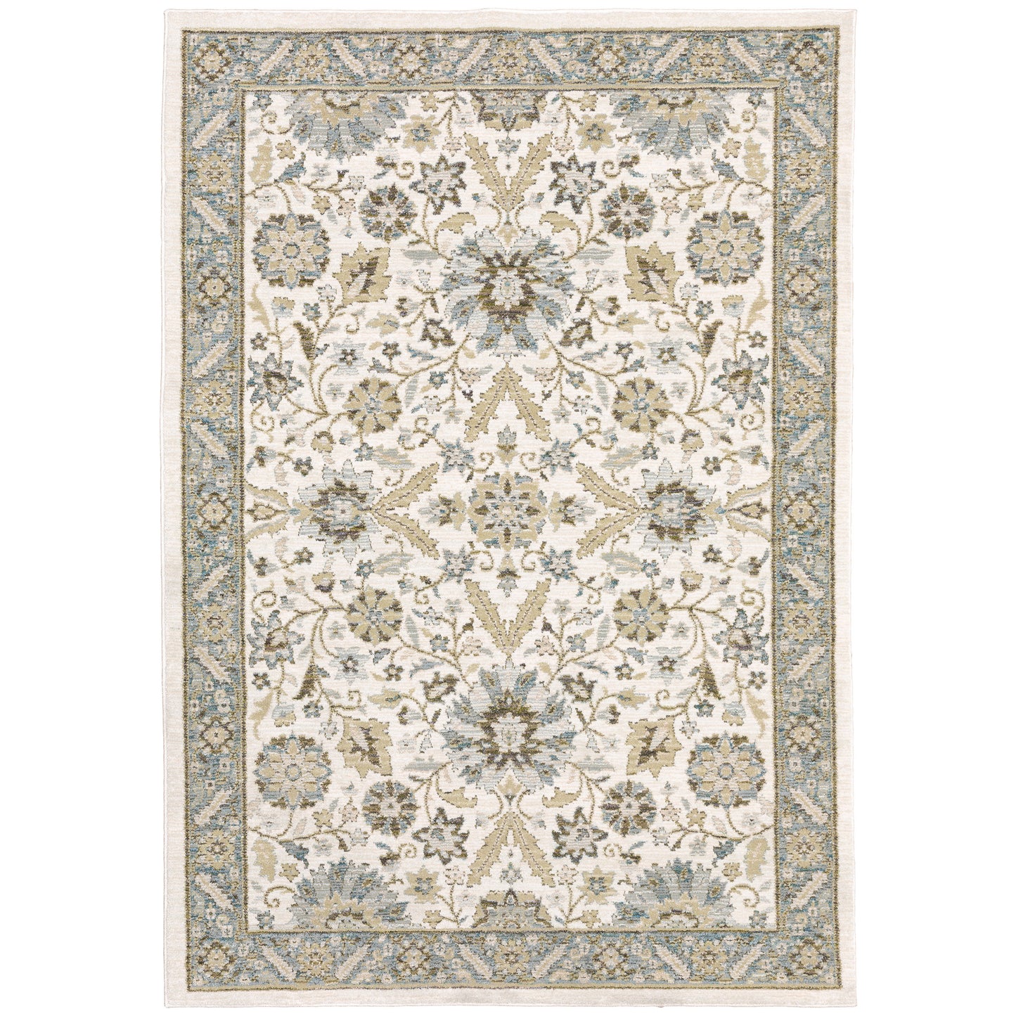Andorra 8918I Stone Oriental Rug
