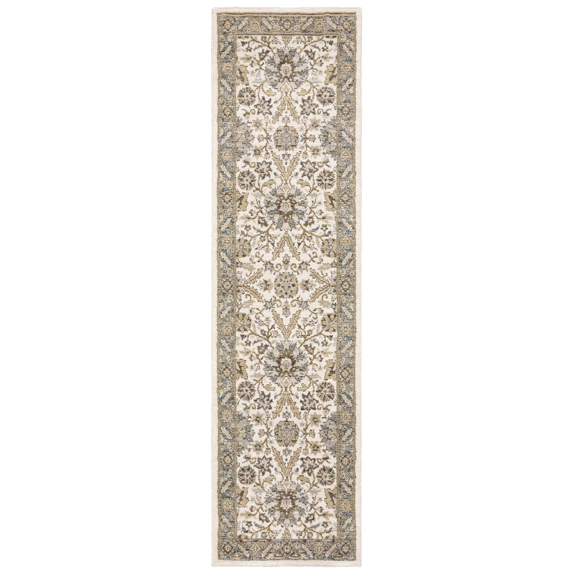 Andorra 8918I Stone Oriental Rug