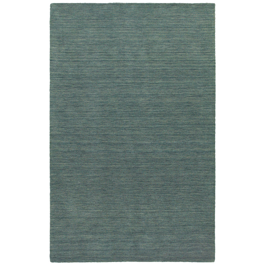 Aniston 27101 Blue Solid Rug