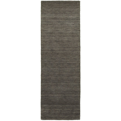 Aniston 27102 Charcoal Solid Rug