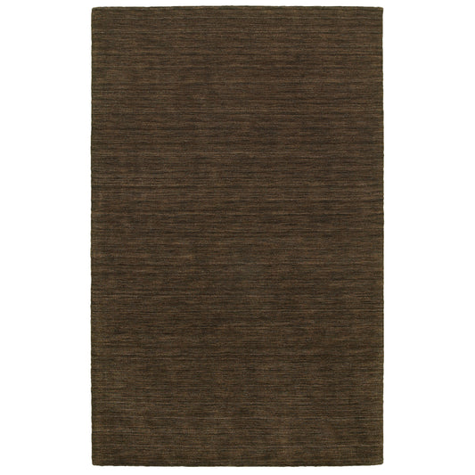Aniston 27109 Brown Solid Rug