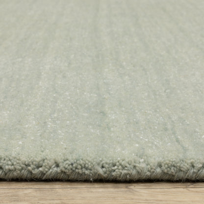 Aniston Ii Solid Grey/ Grey Cut Pile Rug