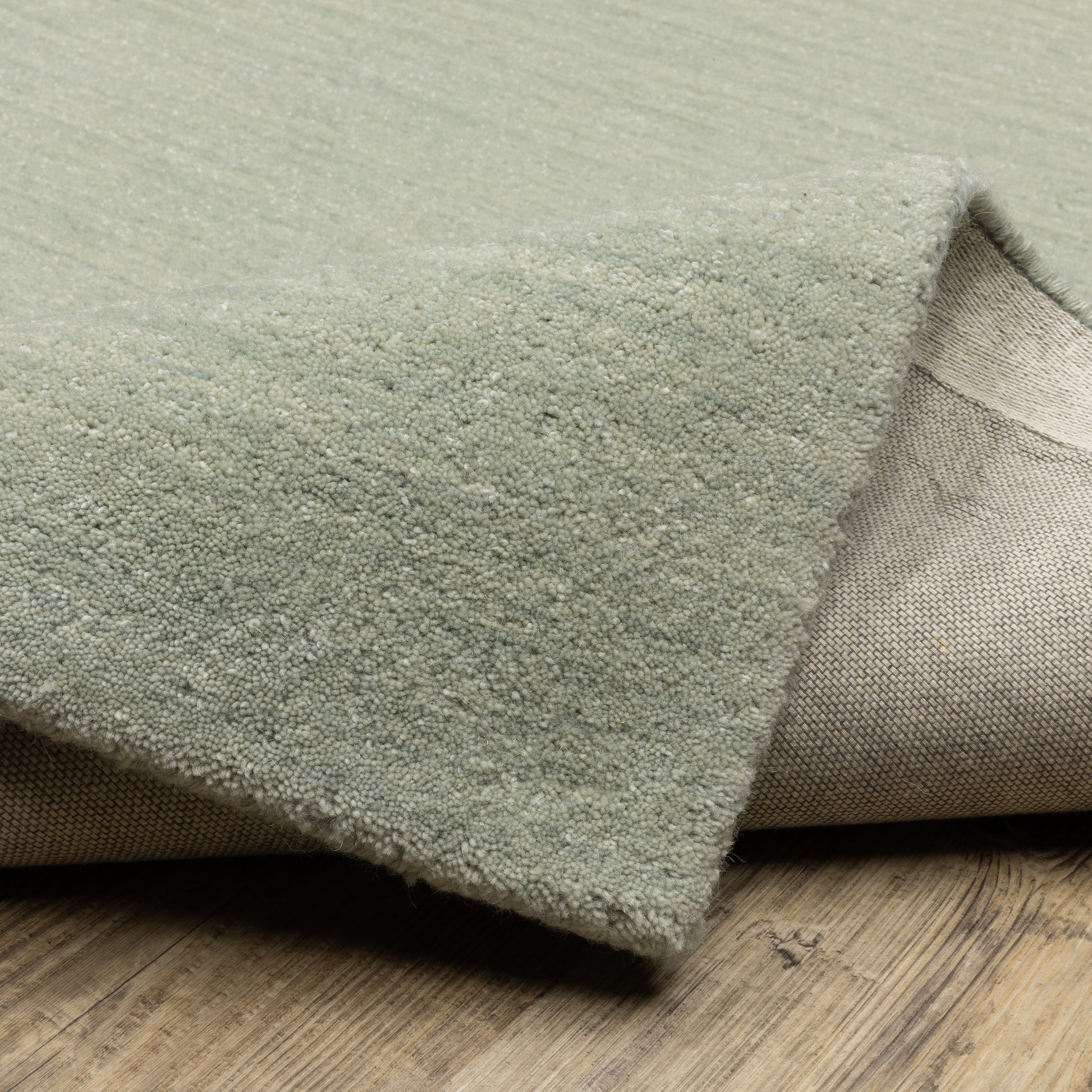 Aniston Ii Solid Grey/ Grey Cut Pile Rug