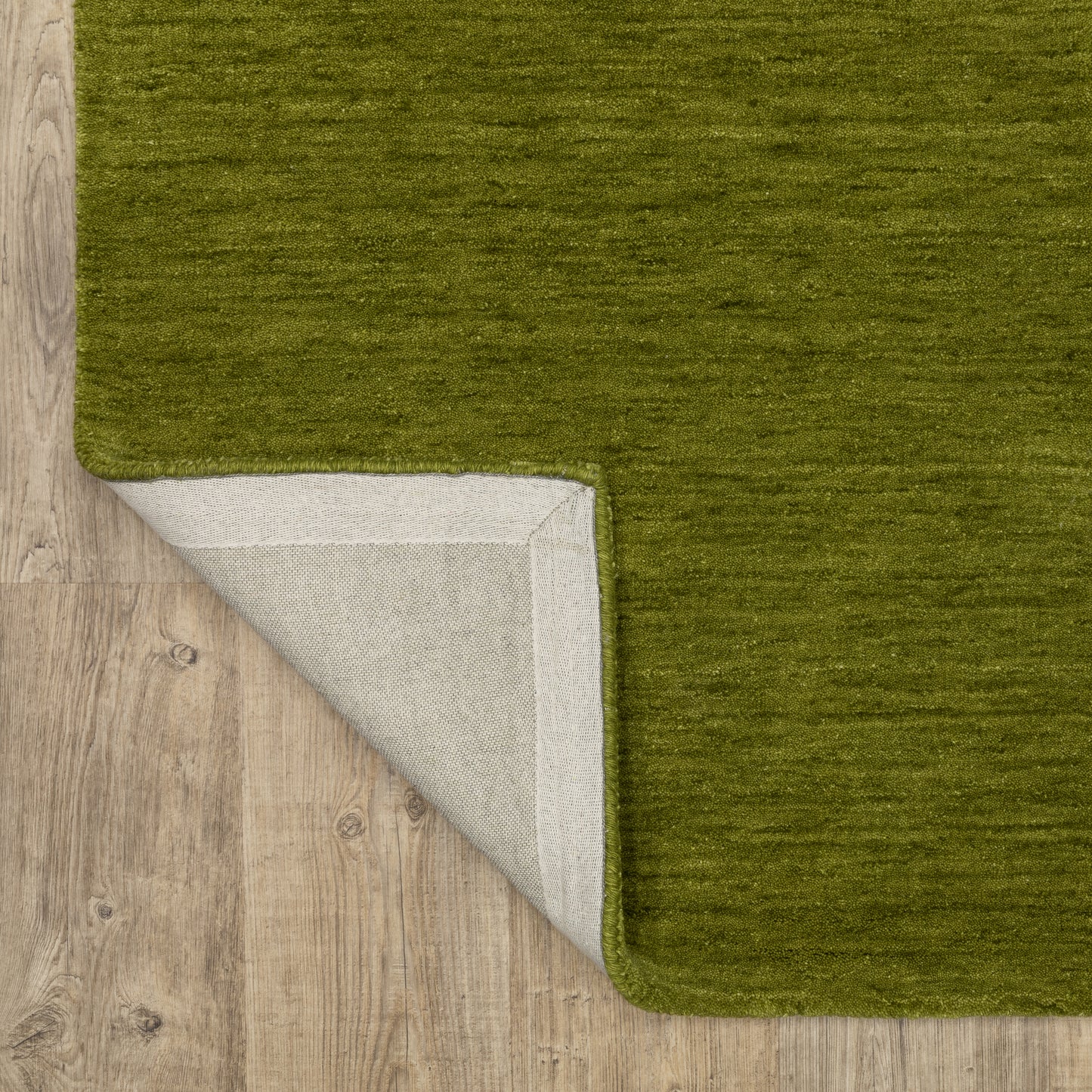 Aniston Ii Solid Green/ Green Cut Pile Rug