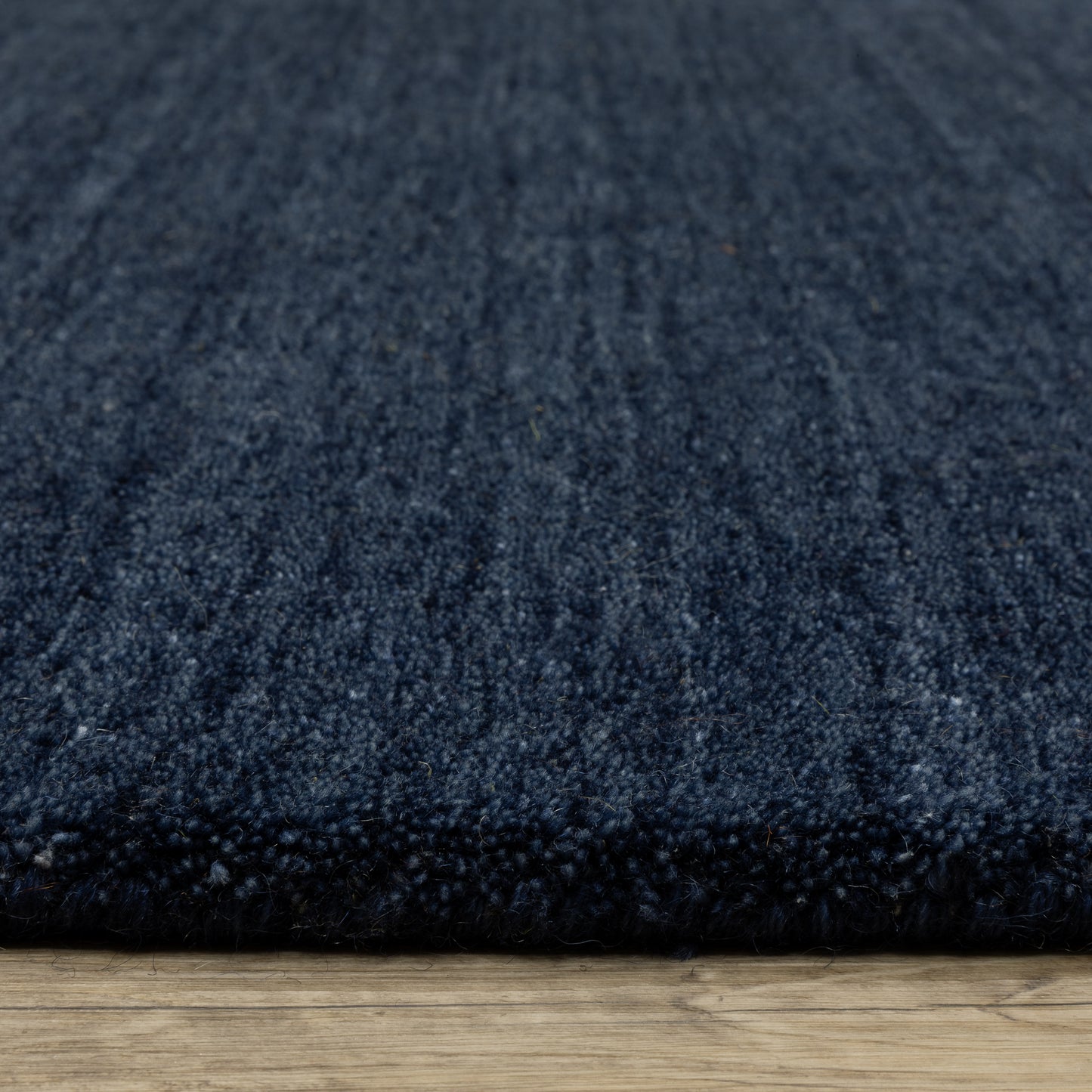 Aniston Ii Solid Blue/ Blue Cut Pile Rug