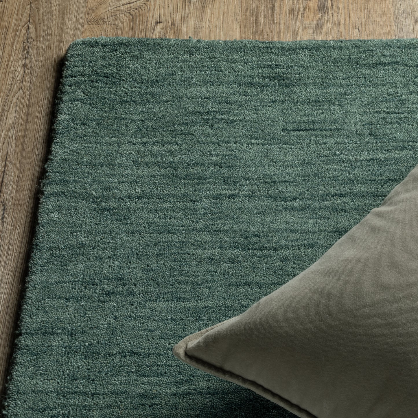 Aniston Ii Solid Blue/ Blue Cut Pile Rug