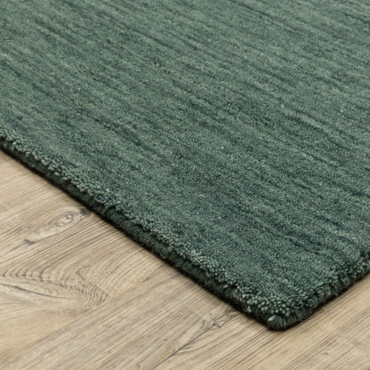 Aniston Ii Solid Blue/ Blue Cut Pile Rug