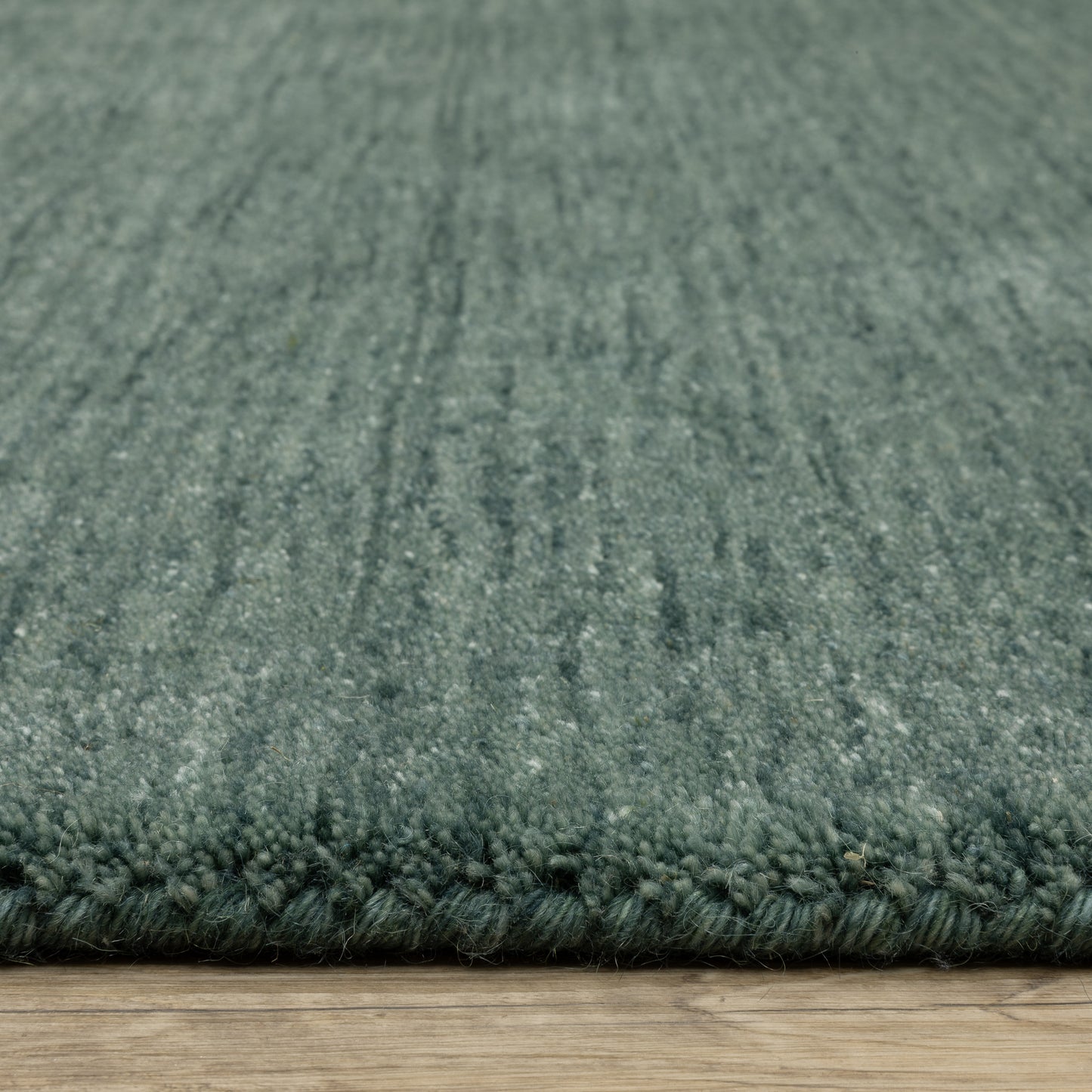 Aniston Ii Solid Blue/ Blue Cut Pile Rug