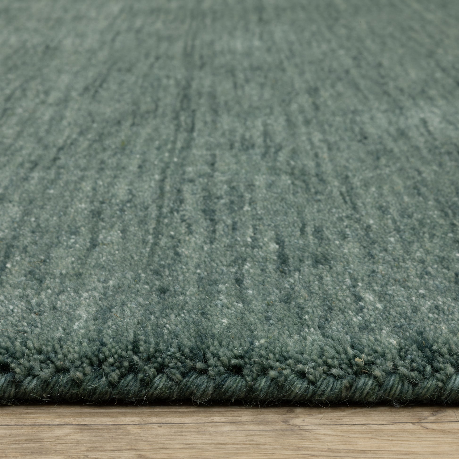 Aniston Ii Solid Blue/ Blue Cut Pile Rug