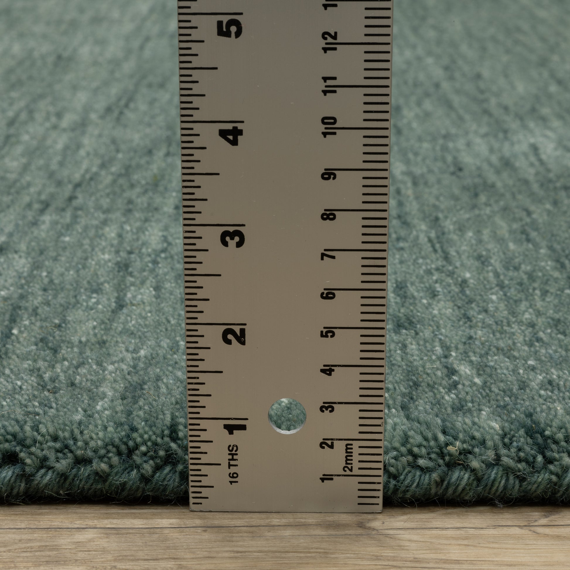 Aniston Ii Solid Blue/ Blue Cut Pile Rug