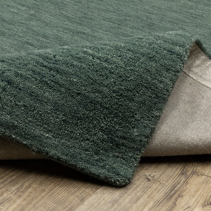 Aniston Ii Solid Blue/ Blue Cut Pile Rug