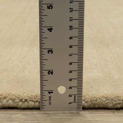 Aniston Ii Solid Beige/ Beige Cut Pile Rug