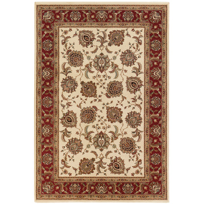 Ariana 117J3 Ivory Oriental Rug