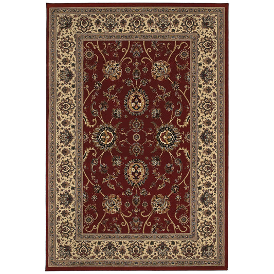 Ariana 130/8 Red Oriental Rug
