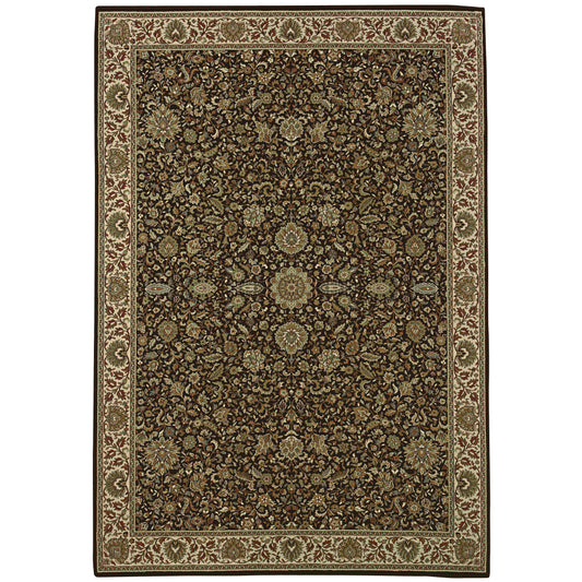 Ariana 172D2 Brown Oriental Rug