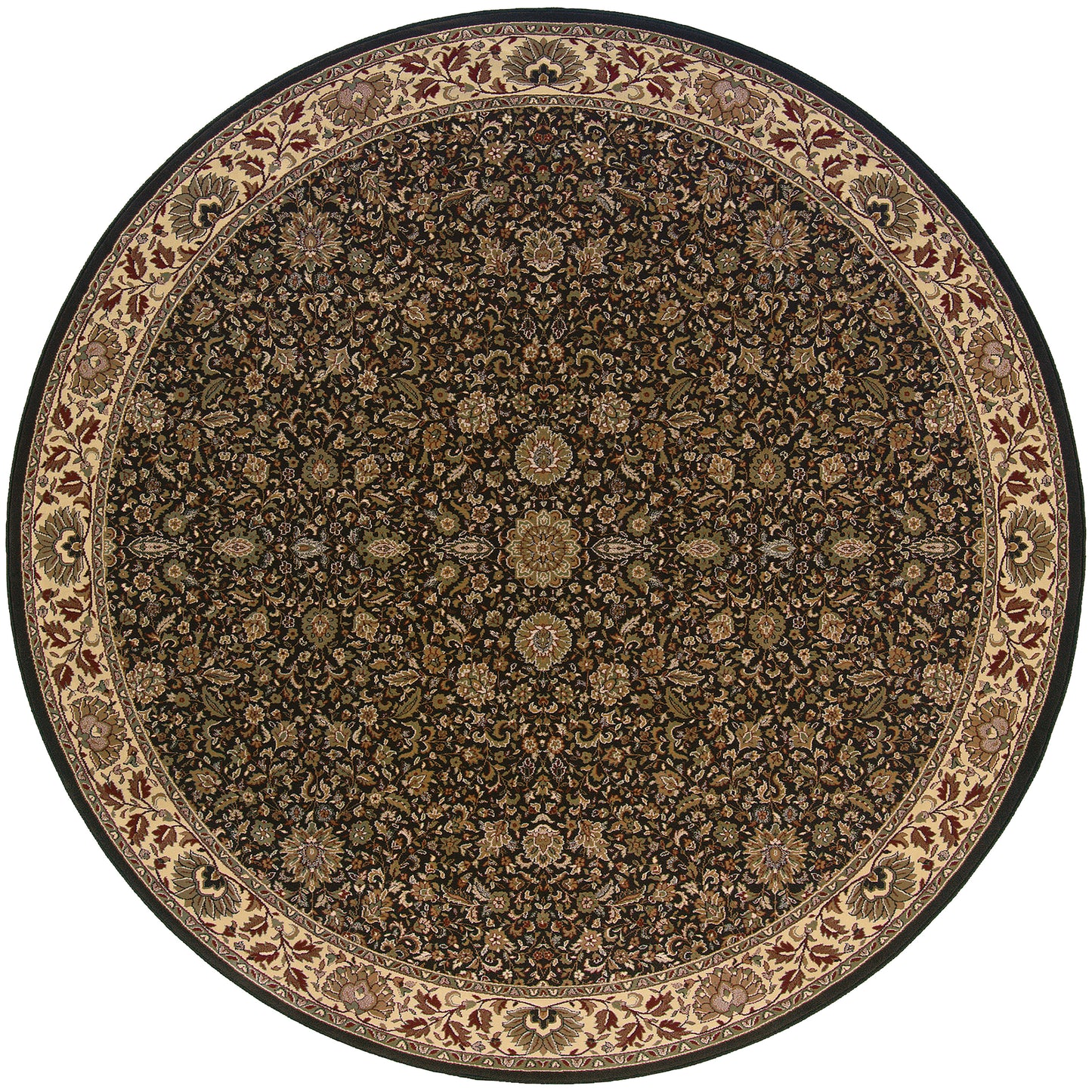 Ariana 172D2 Brown Oriental Rug