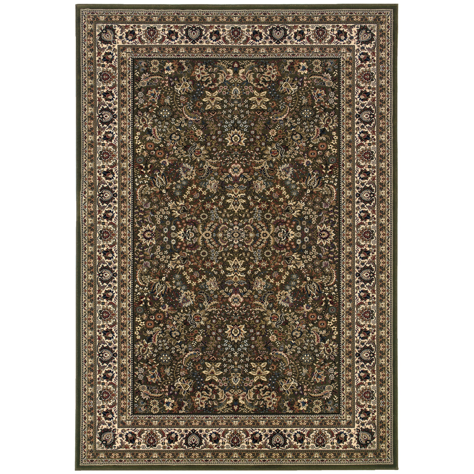 Ariana 213G8 Green Oriental Rug
