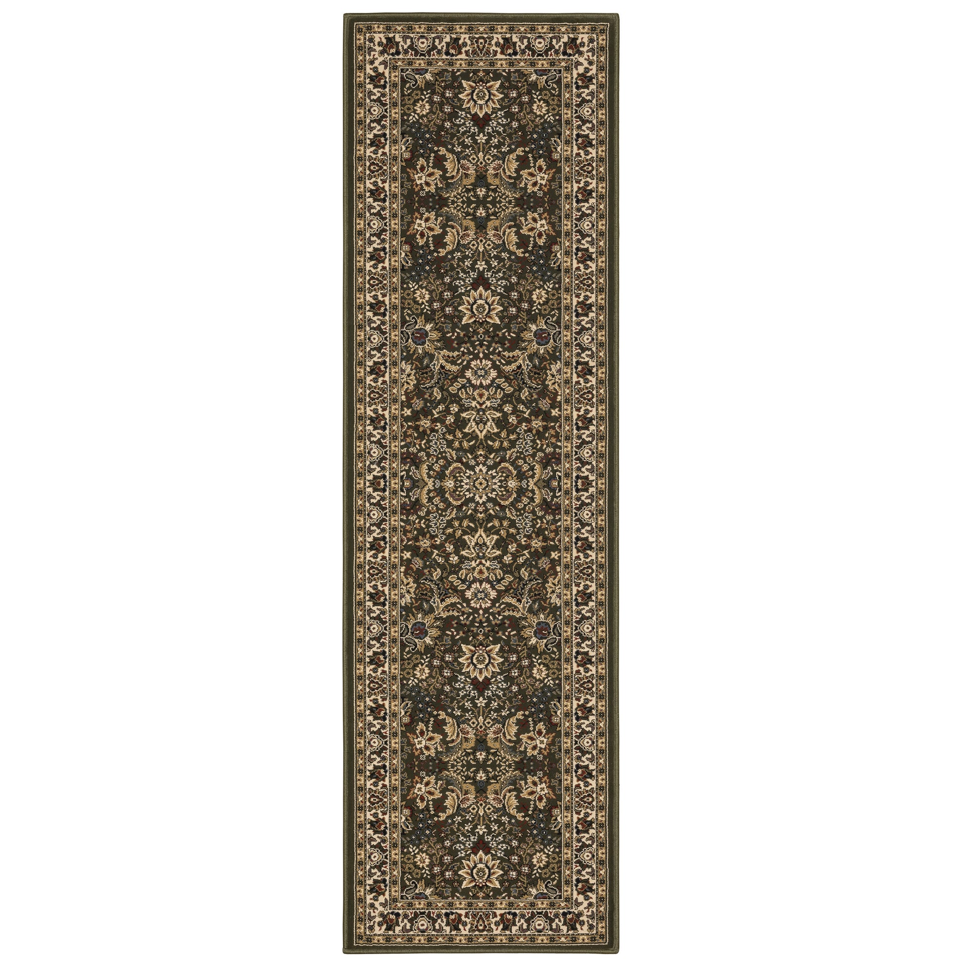 Ariana 213G8 Green Oriental Rug