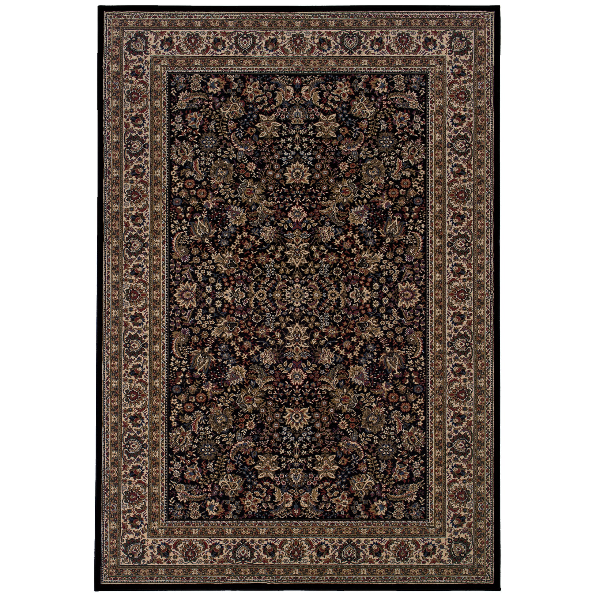 Ariana 213K8 Black Oriental Rug