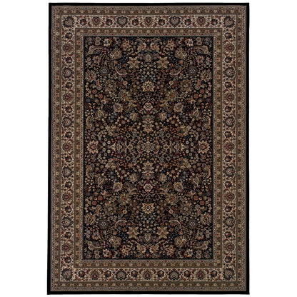 Ariana 213K8 Black Oriental Rug