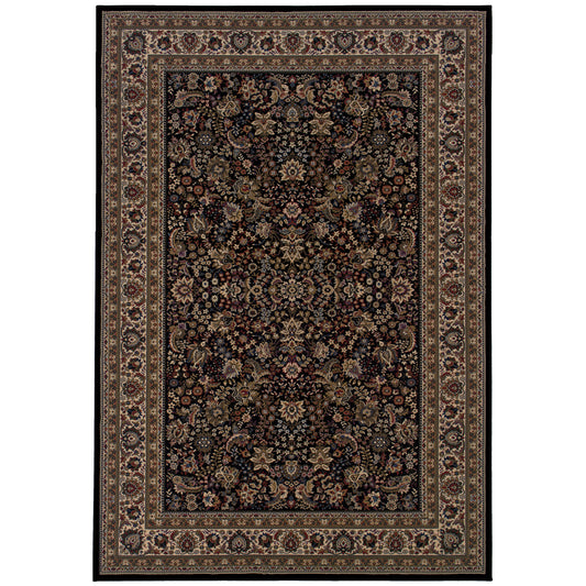 Ariana 213K8 Black Oriental Rug
