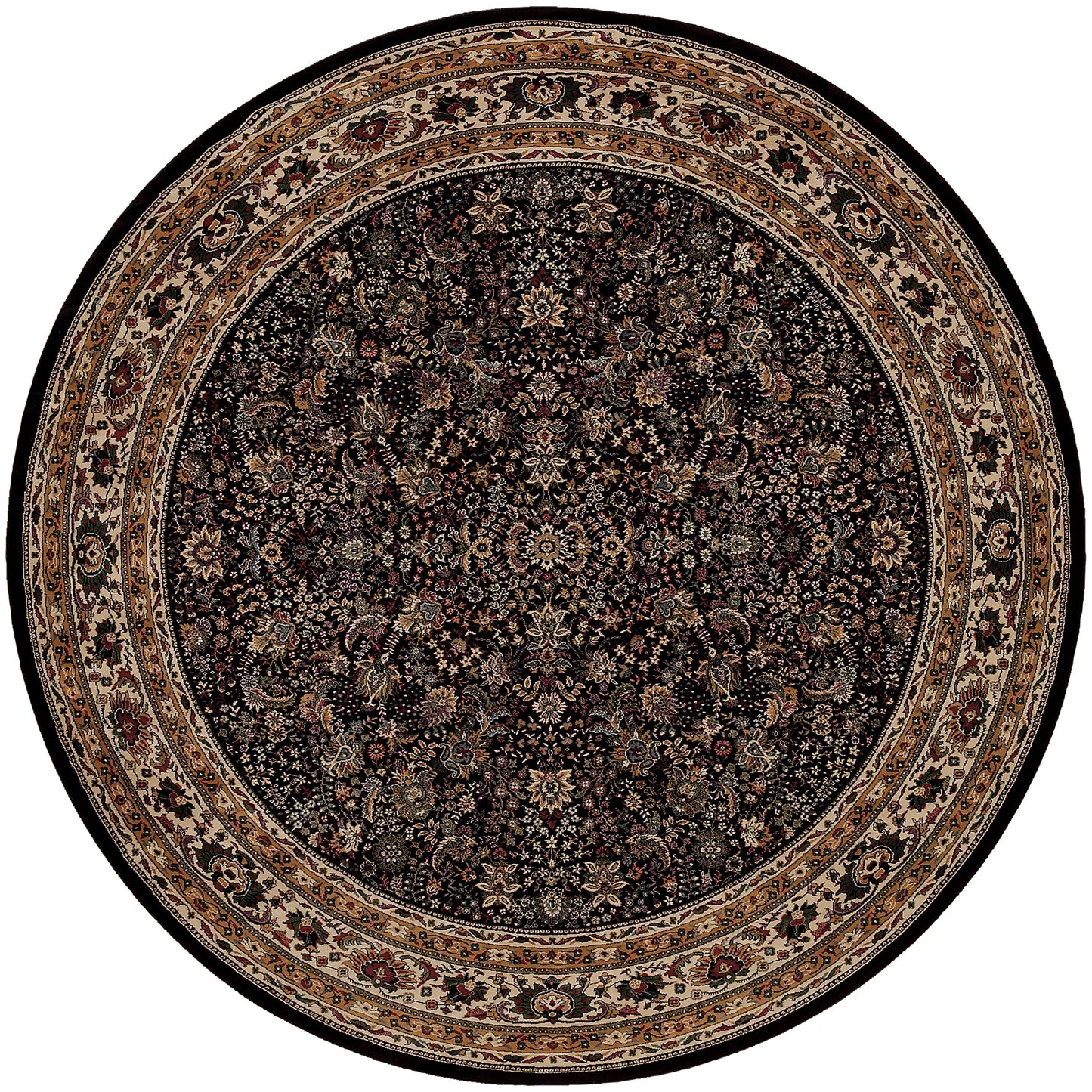 Ariana 213K8 Black Oriental Rug