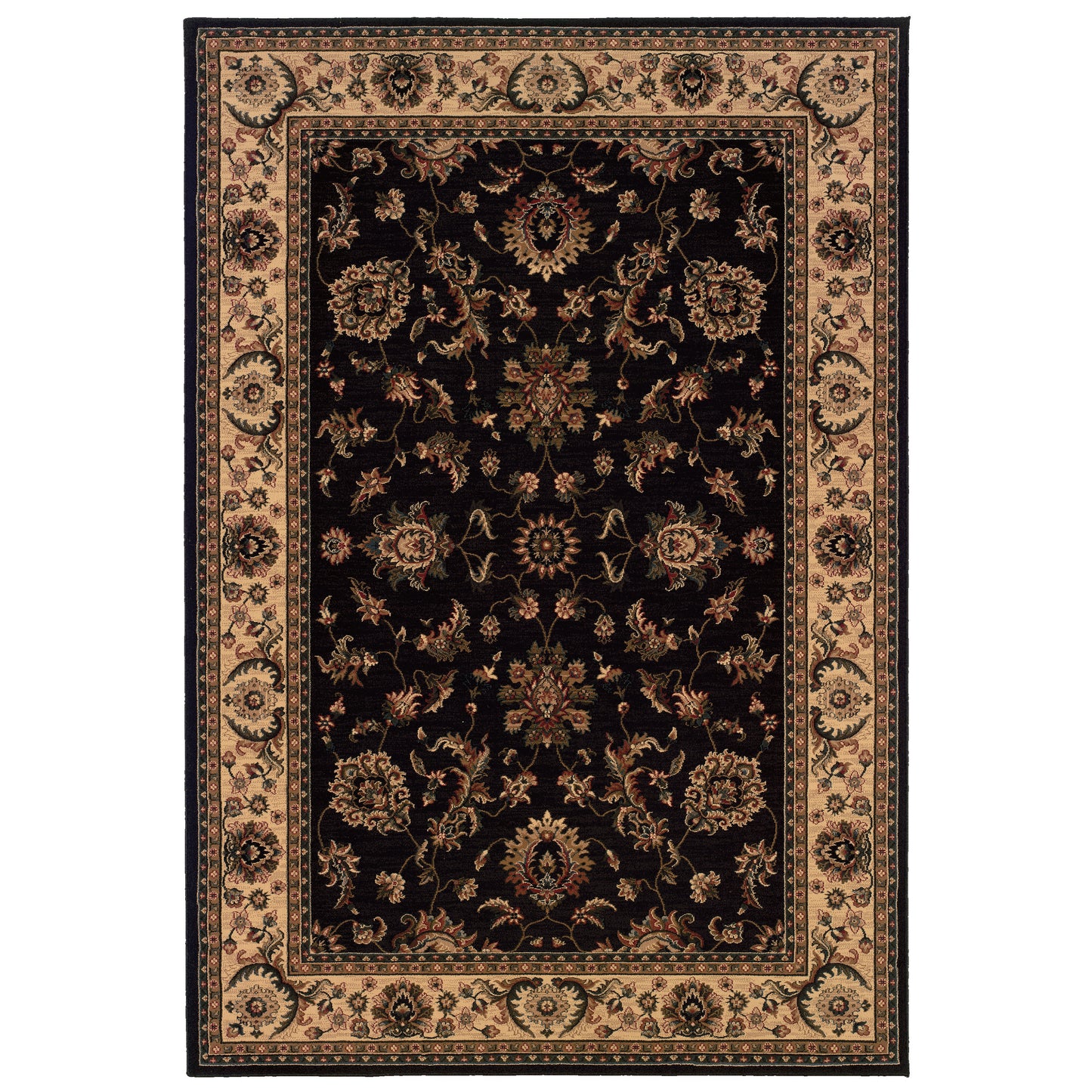 Ariana 311K3 Black Oriental Rug