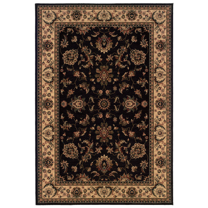 Ariana 311K3 Black Oriental Rug