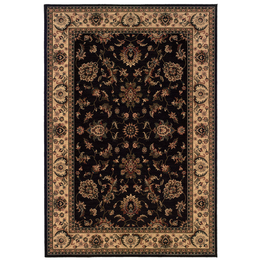 Ariana 311K3 Black Oriental Rug