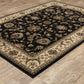 Ariana 311K3 Black Oriental Rug