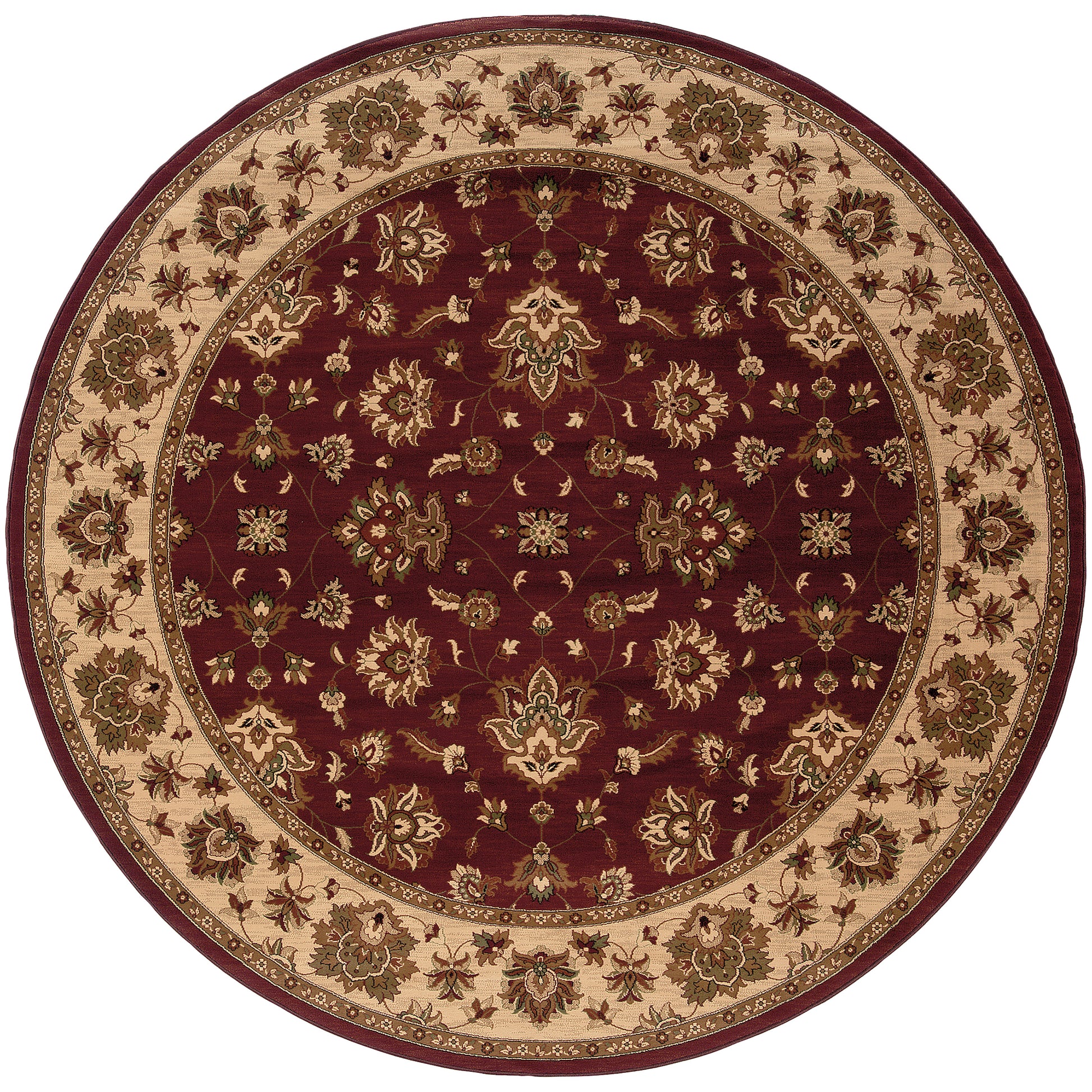 Ariana 623V3 Red Floral Rug